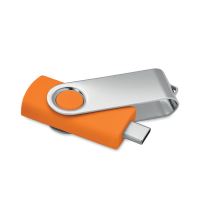 COLODRI 16GB 3.0 USB pendrive C-típusú    MO1401 Narancssárga