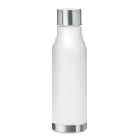 GLACIER RPET RPET palack, 600 ml Fehér