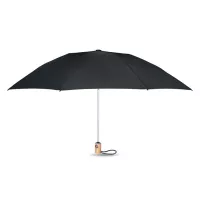 LEEDS 23 colos 190T RPET esernyő Fekete