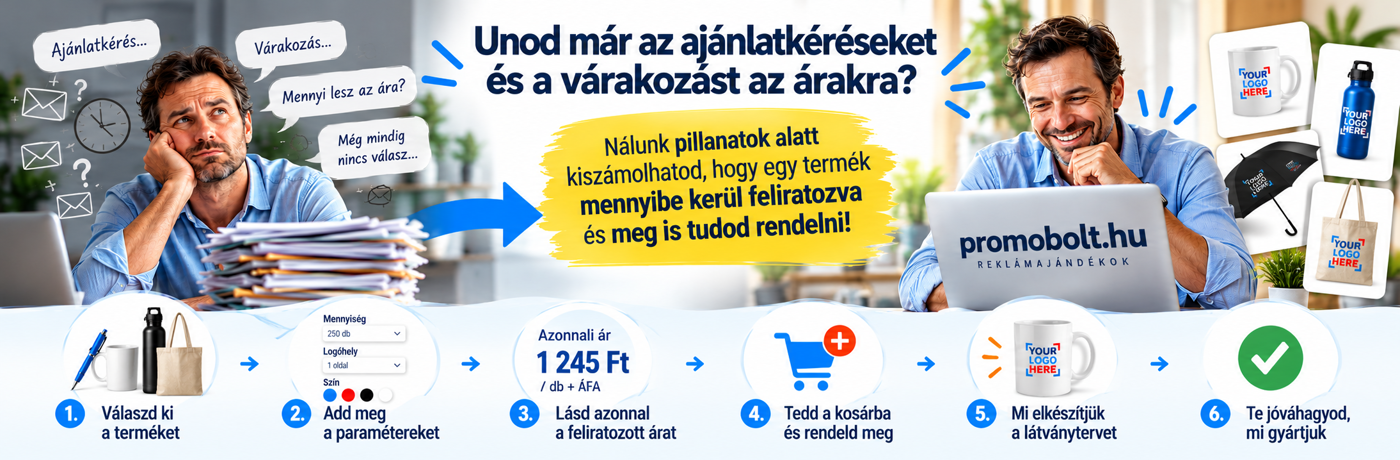 reklámajánék rendelés ajánlatkérés nékül