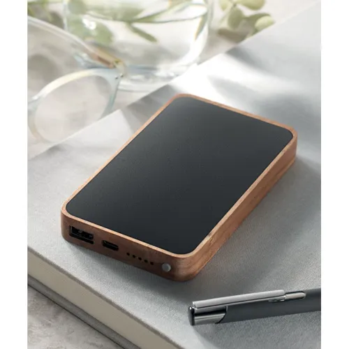 ACAPOW 4000 mAh vez.nélk. powerbank Fekete 