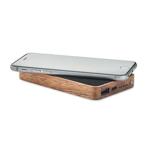 ACAPOW 4000 mAh vez.nélk. powerbank Fekete 