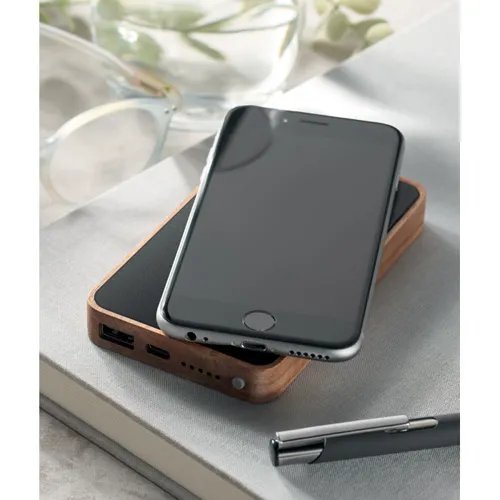 ACAPOW 4000 mAh vez.nélk. powerbank Fekete 