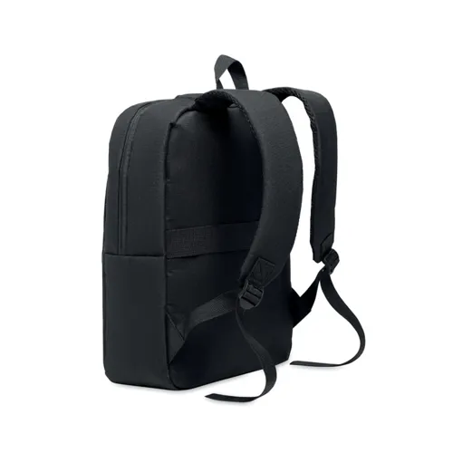 AKRAOS RPET 15 colos laptop hátizsák Fekete 