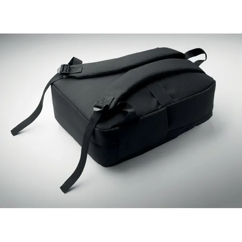AKRAOS RPET 15 colos laptop hátizsák Fekete 