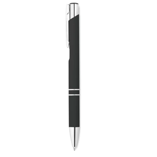 AOSTA Gumírozott golyóstoll Fekete 