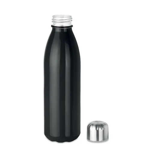 ASPEN GLASS Üveg palack, 650 ml Fekete 