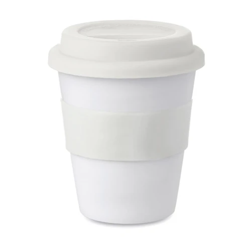 ASTORIA PP pohár szilikon fedél 350 ml Fehér 