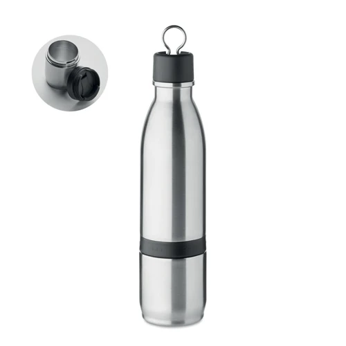 ATERA 2 az 1-ben termoszpalack 500ml Matt Ezüst 