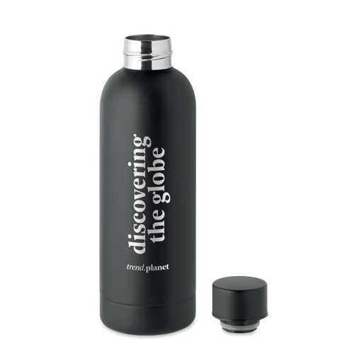 ATHENA Duplafalú palack 500ml Fekete 