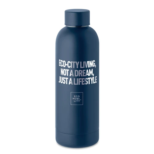 ATHENA Duplafalú palack 500ml Francia Tengerészkék 