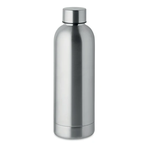 ATHENA Duplafalú palack 500ml Matt Ezüst 