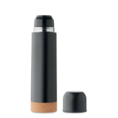 AVENTUR Duplafalú termoszpalack 500 ml Fekete 