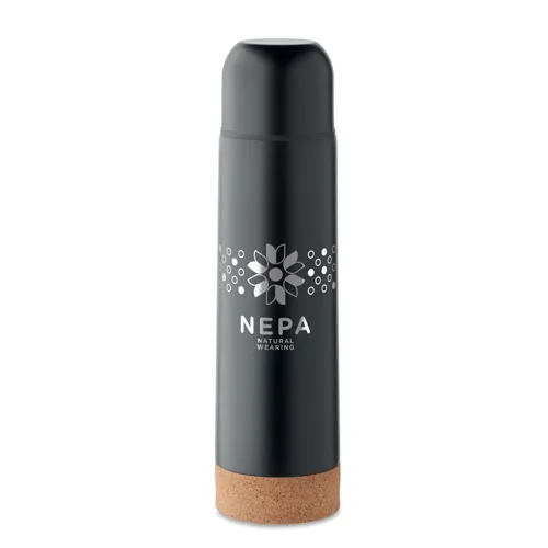 AVENTUR Duplafalú termoszpalack 500 ml Fekete 