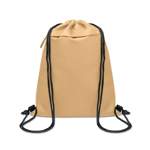 BANGKOK BAG Húzózsinóros táska, 600D RPET Khaki 