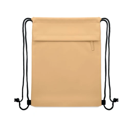 BANGKOK BAG Húzózsinóros táska, 600D RPET Khaki 