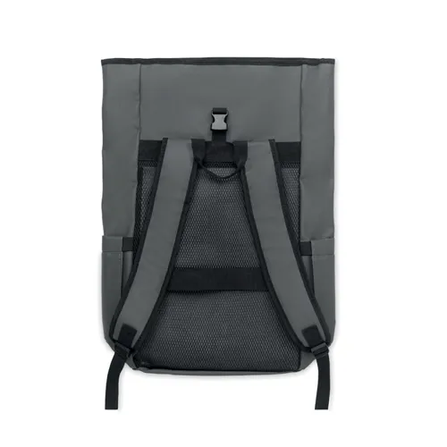 BANGKOK ROLL Rolltop laptop hátizsák 600D Kőszürke 