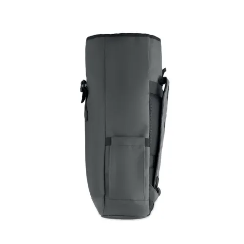 BANGKOK ROLL Rolltop laptop hátizsák 600D Kőszürke 
