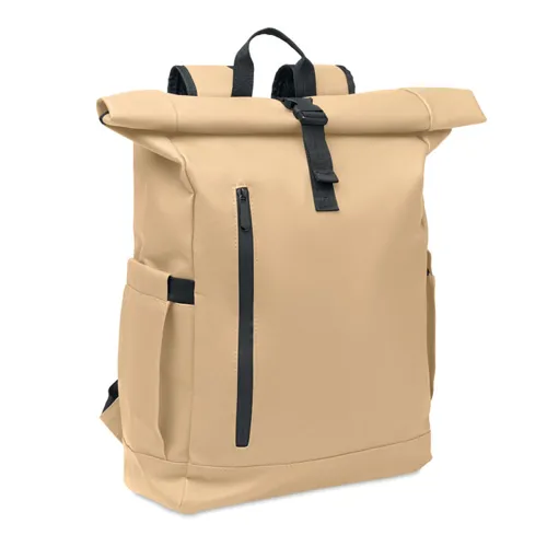 BANGKOK ROLL Rolltop laptop hátizsák 600D Khaki 