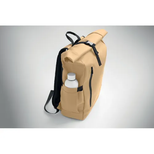 BANGKOK ROLL Rolltop laptop hátizsák 600D Khaki 