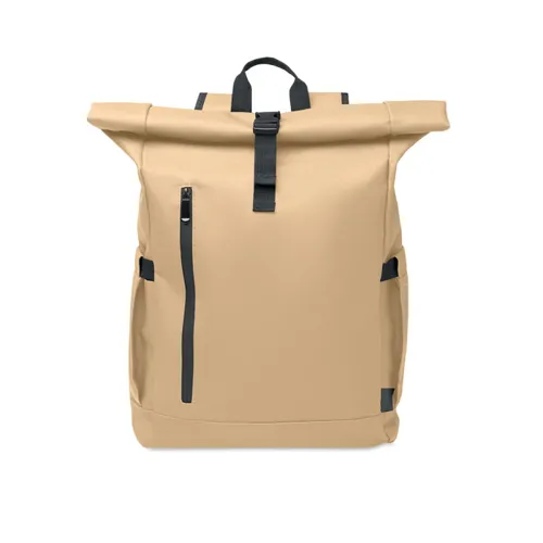 BANGKOK ROLL Rolltop laptop hátizsák 600D Khaki 