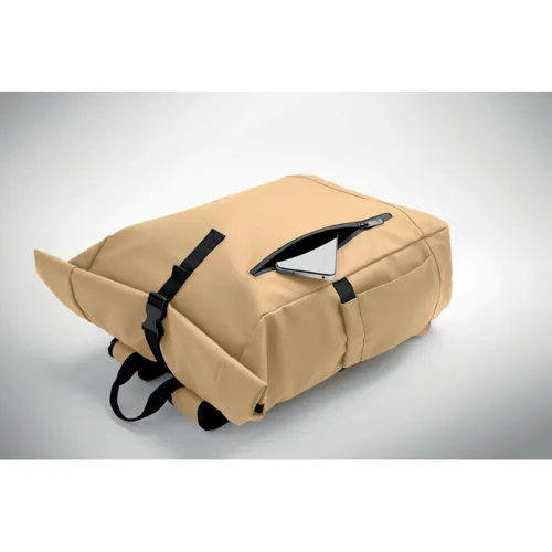 BANGKOK ROLL Rolltop laptop hátizsák 600D Khaki 