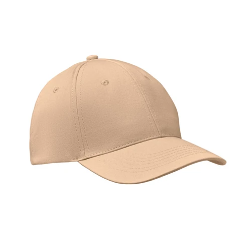 BASIE APOLLO 6 panel baseball sapka 160g/m² Elefántcsont 