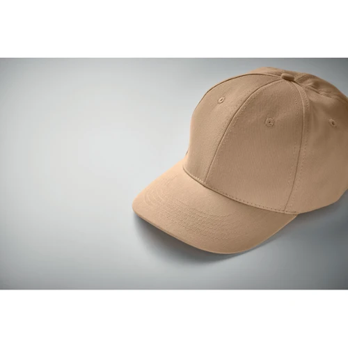 BASIE APOLLO 6 panel baseball sapka 160g/m² Elefántcsont 