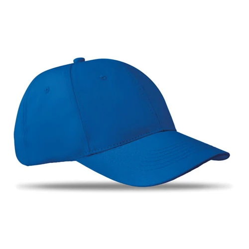 BASIE APOLLO 6 panel baseball sapka 160g/m² Királykék 