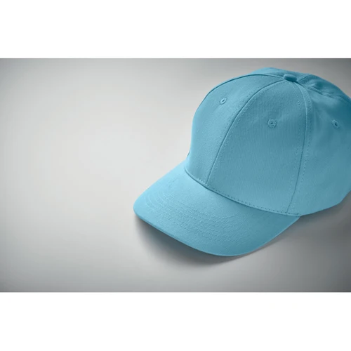 BASIE APOLLO 6 panel baseball sapka 160g/m² Babakék 