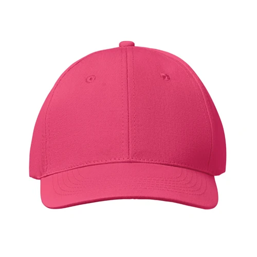 BASIE APOLLO 6 panel baseball sapka 160g/m² Fukszia 