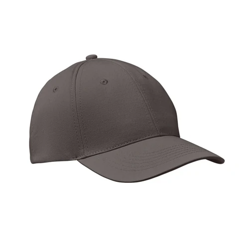 BASIE APOLLO 6 panel baseball sapka 160g/m² Kőszürke 
