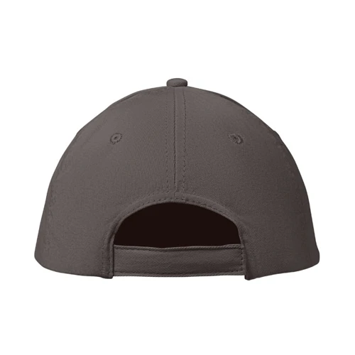 BASIE APOLLO 6 panel baseball sapka 160g/m² Kőszürke 