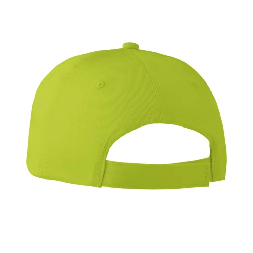 BASIE APOLLO 6 panel baseball sapka 160g/m² Lime 