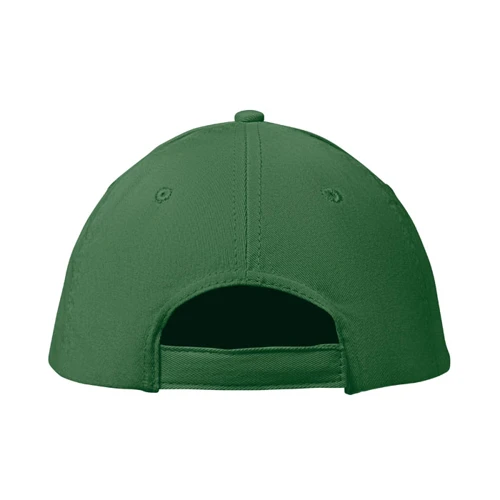BASIE APOLLO 6 panel baseball sapka 160g/m² Sötétzöld 