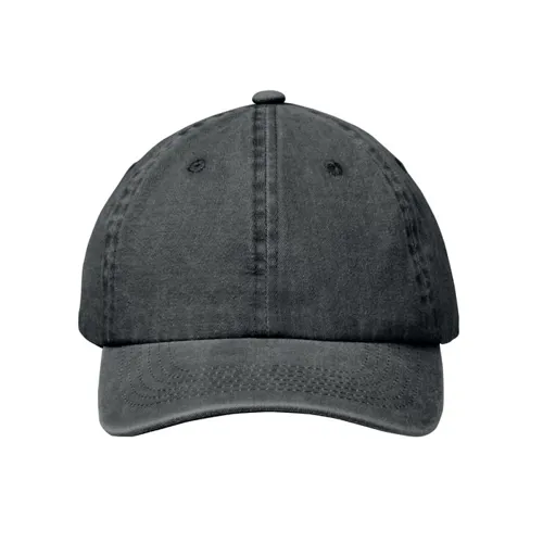 BEAU 6 paneles baseball sapka 265 g Fekete 