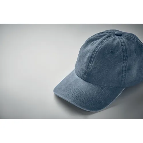 BEAU 6 paneles baseball sapka 265 g Kék 