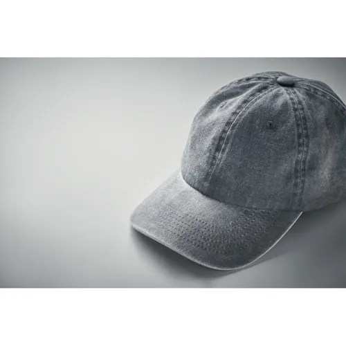 BEAU 6 paneles baseball sapka 265 g Szürke 