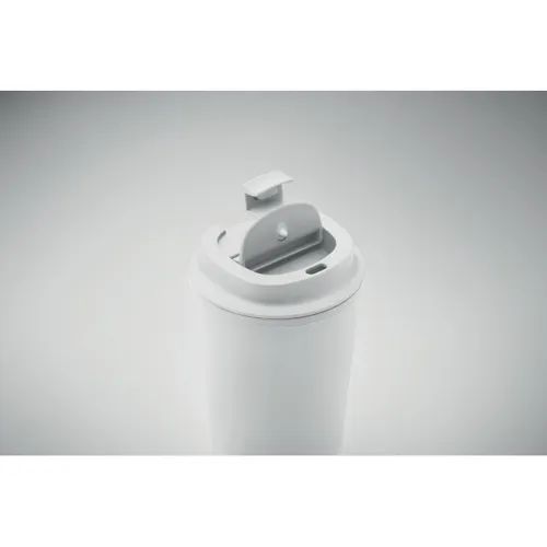 BEIBAKU PLA duplafalú pohár 350 ml Fehér 