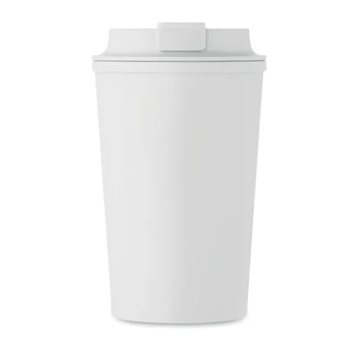 BEIBAKU PLA duplafalú pohár 350 ml Fehér 
