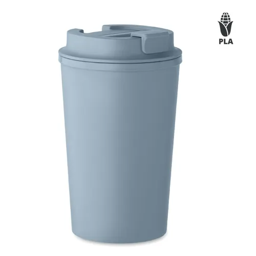 BEIBAKU PLA duplafalú pohár 350 ml Petrolkék 
