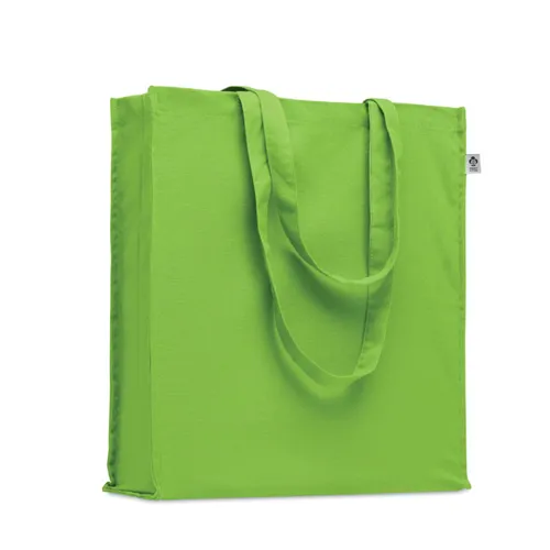BENTE COLOUR Biopamut bevásárlótáska 220 g Lime 