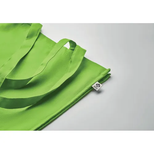 BENTE COLOUR Biopamut bevásárlótáska 220 g Lime 