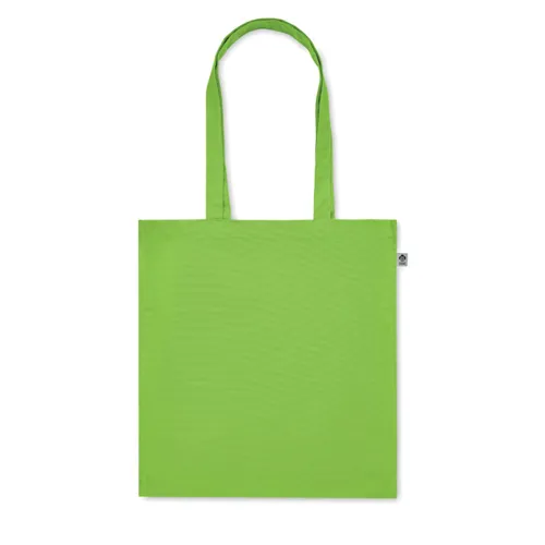 BENTE COLOUR Biopamut bevásárlótáska 220 g Lime 