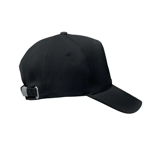 BICCA CAP Biopamut baseball sapka 250g/m²mo6432-85 Fekete 