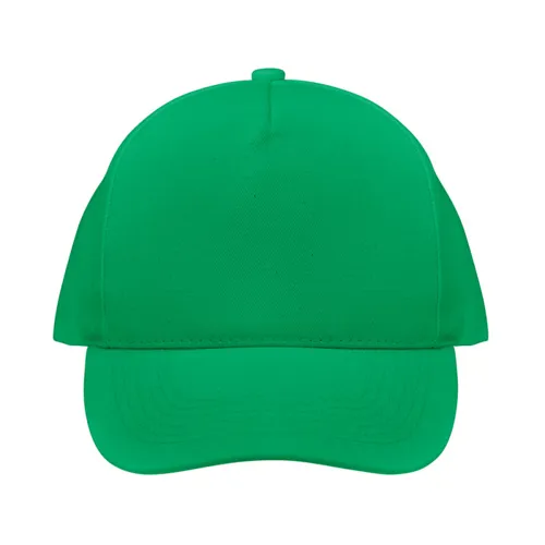 BICCA CAP Biopamut baseball sapka 250g/m²mo6432-85 Zöld 