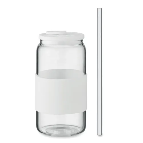 BOROSIP Boroszilikát pohár 550 ml Fehér 