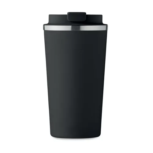 BRACE + Duplafalú pohár 510 ml Fekete 