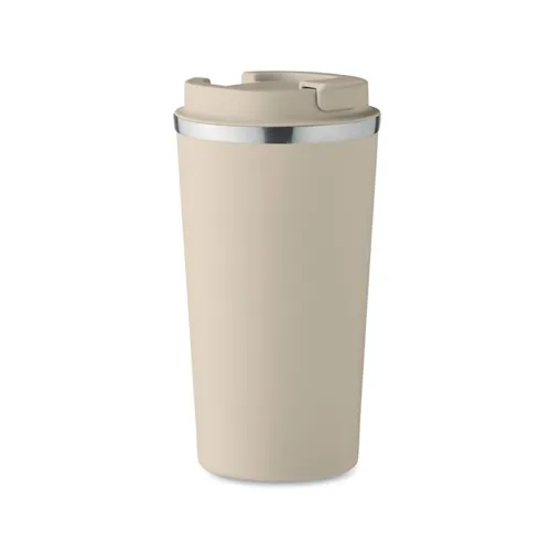 BRACE + Duplafalú pohár 510 ml Bézs 