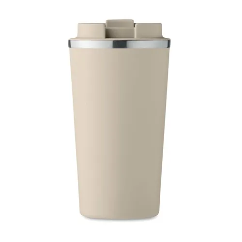 BRACE + Duplafalú pohár 510 ml Bézs 